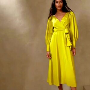 Banana Republic faux wrap dress